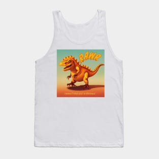 RAWR means I love you Tank Top